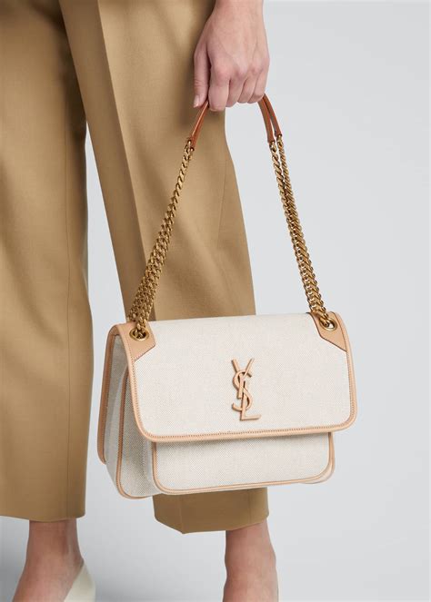 ysl medium chain shoulder bag|saint laurent monogram shoulder bag.